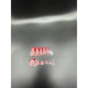 48 pcs Matching Press on Toe and Nails